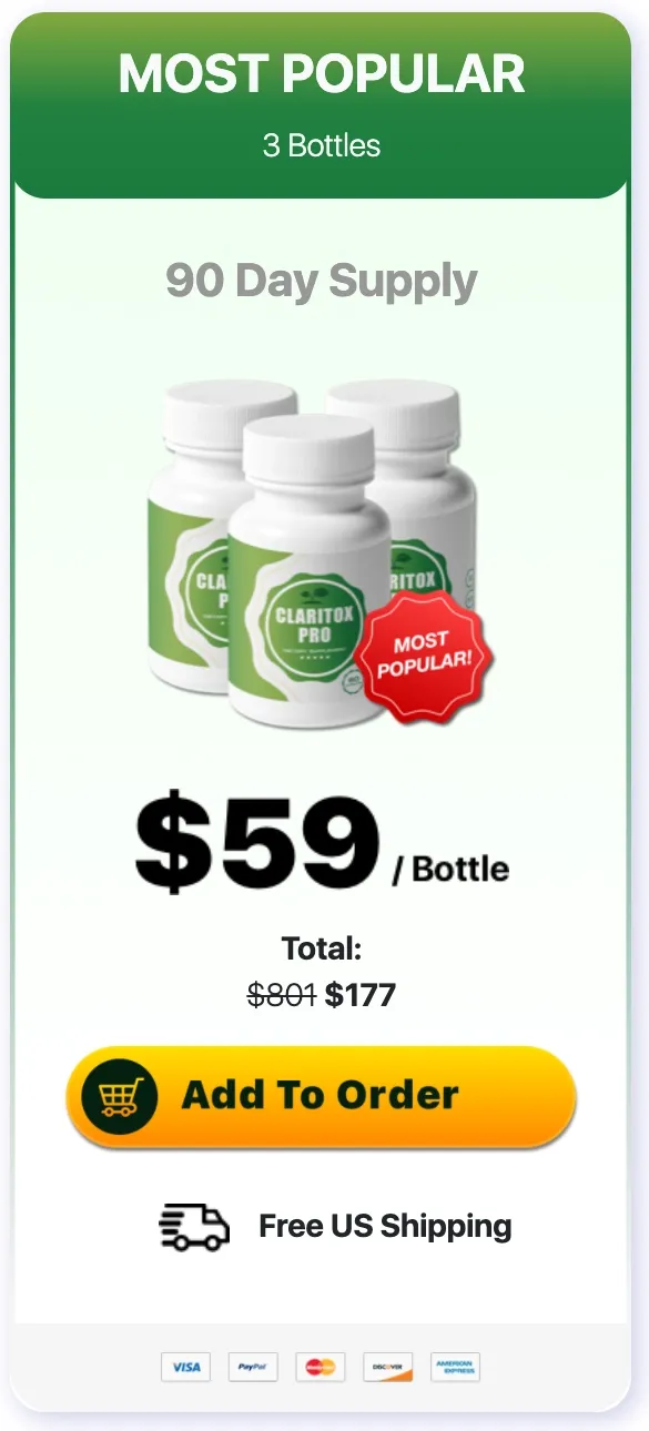 claritox pro 3 bottles